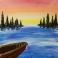 Sunset Boat